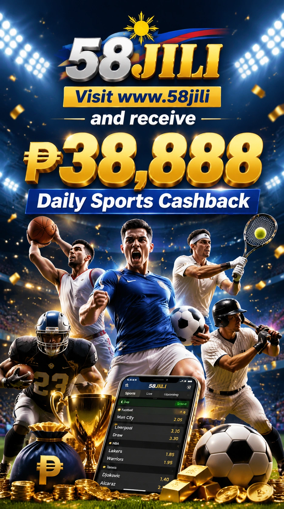 Sports bonus and promotions image