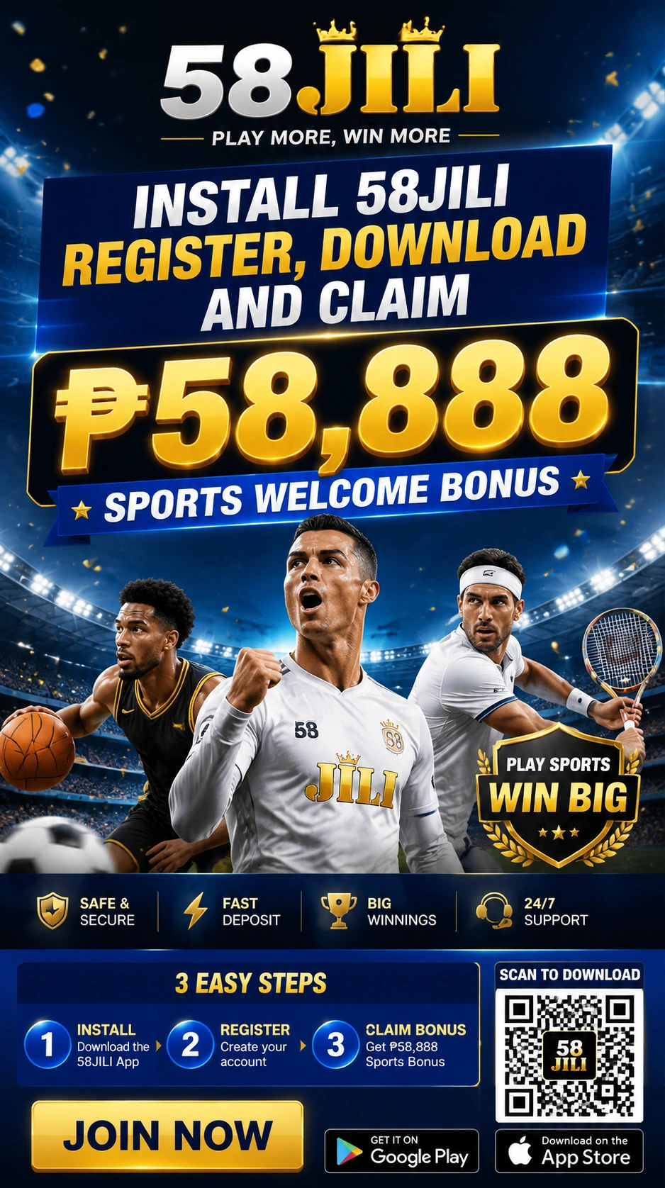 Sports payment methods image