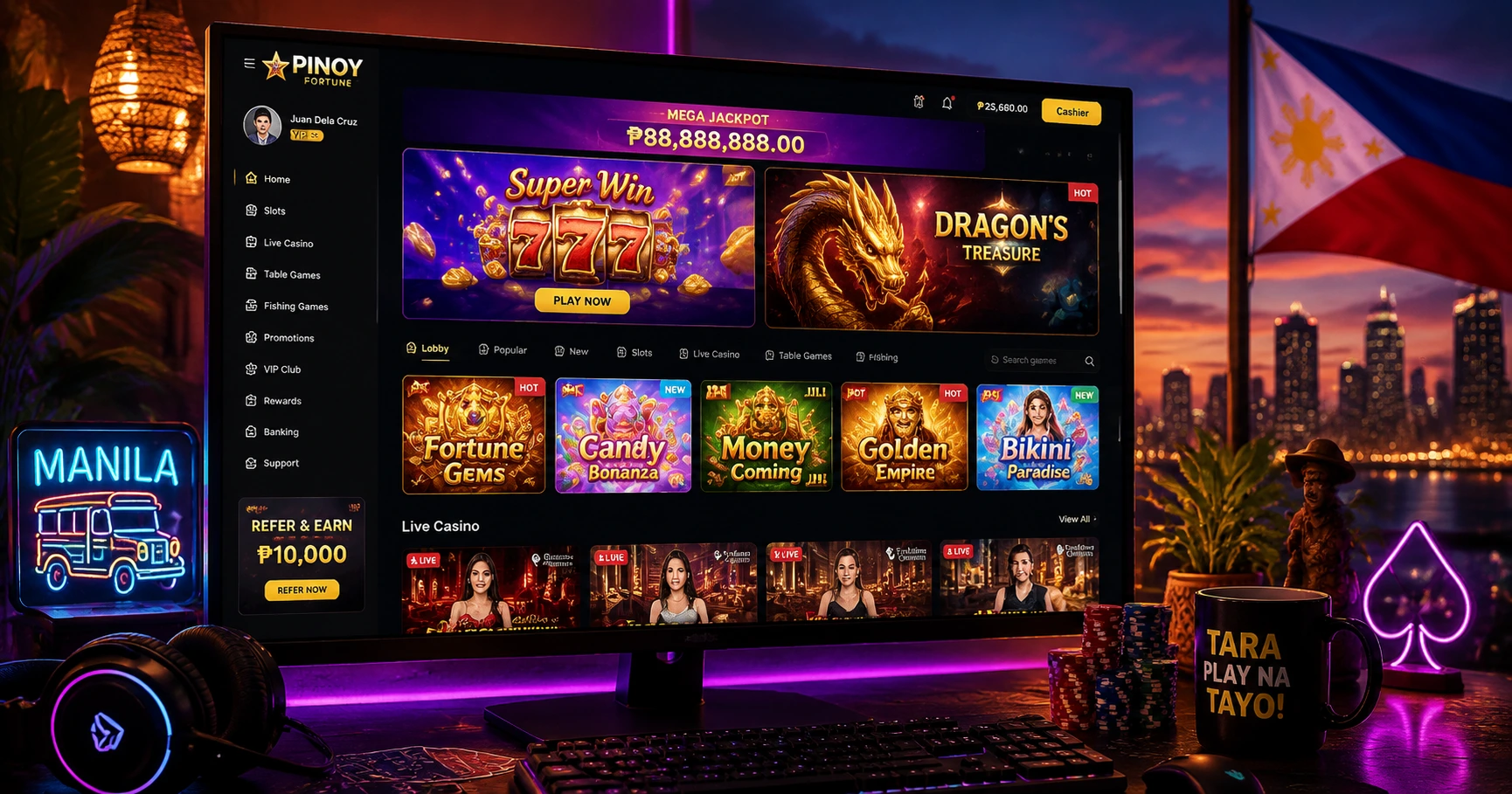 Experience the Excitement of 58 jili casino in the Philippines - image 1